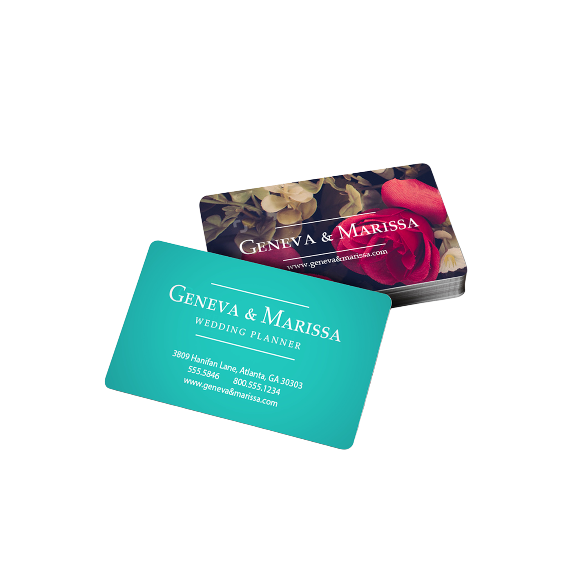 Rounded Business Cards